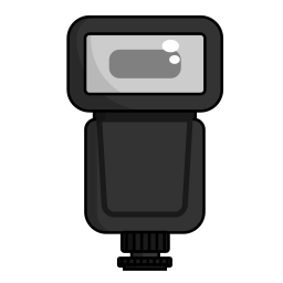 flash externo icono