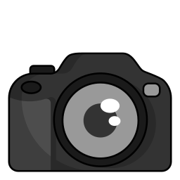 Dslr camera icon
