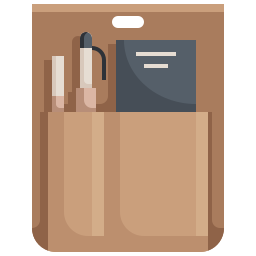 Pencil case icon