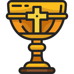 Holy chalice icon