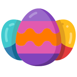 huevos de pascua icono