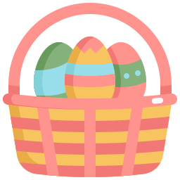 huevo de pascua icono