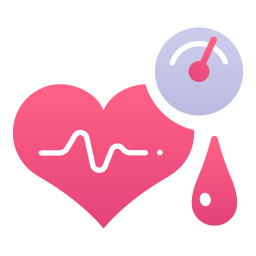 Blood pressure icon