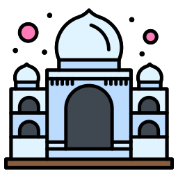 taj mahal ikona