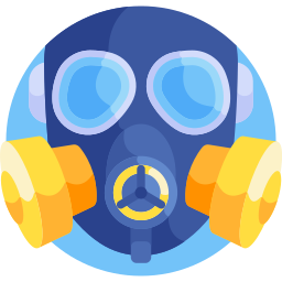 Gas mask icon