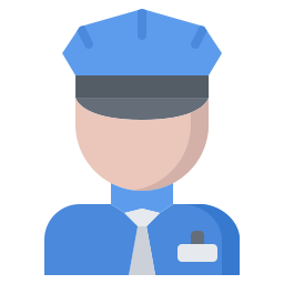 Security guard icon