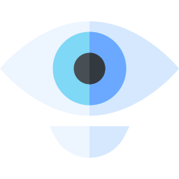 Contact lens icon