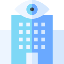 Eye clinic icon