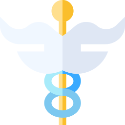 caduceo icono