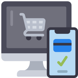 Online payment icon