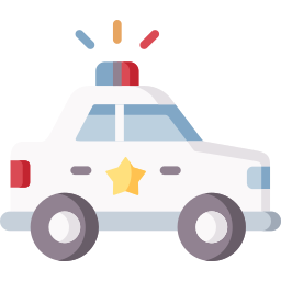 coche de policía icono