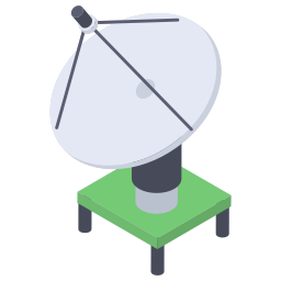 Parabolic dishes icon