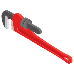 Pipe wrench icon