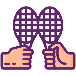 raquetas icono