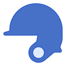 casque de baseball Icône