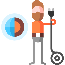 Geothermal energy icon