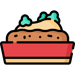 Baked potato icon
