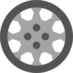 Alloy wheel icon