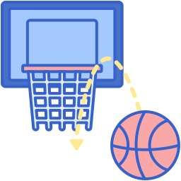 Баскетбольный мяч иконка