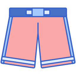 shorts de boxe Icône