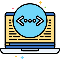 Coding language icon