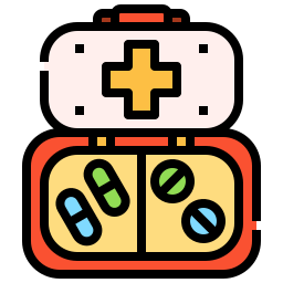 Medicine box icon