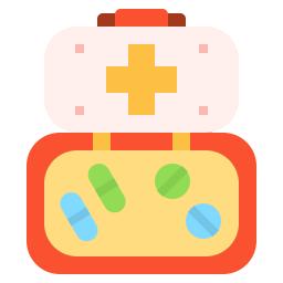 caixa para medicamentos Ícone