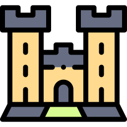 castelo de windsor Ícone