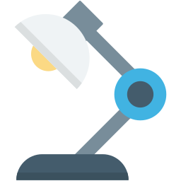 Desk lamp icon