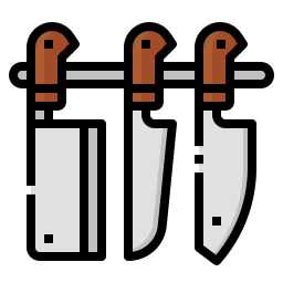 des couteaux Icône