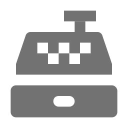 Cash register icon