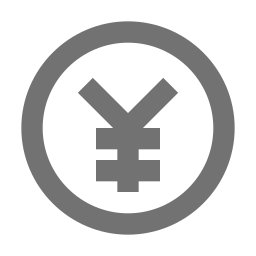 Japanese yen icon