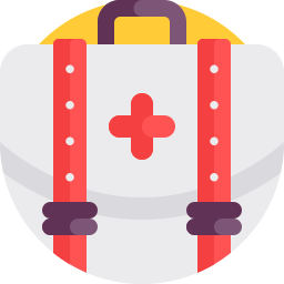 First aid kit icon