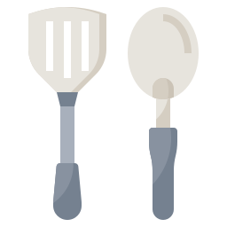 Kitchen utensils icon