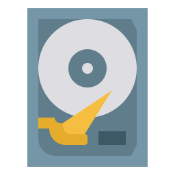 Hard drive device icon