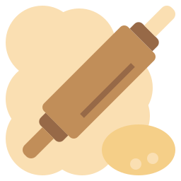 Dough rolling icon