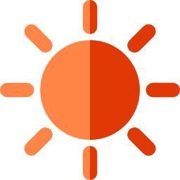 soleil Icône