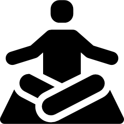 Lotus position icon