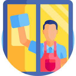 Window cleaning icon