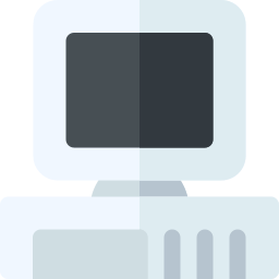 Old computer icon