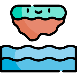 Floating island icon