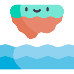 Floating island icon