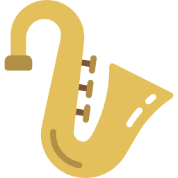 saxofón icono