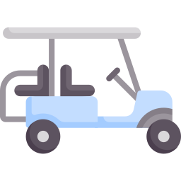 Golf cart icon