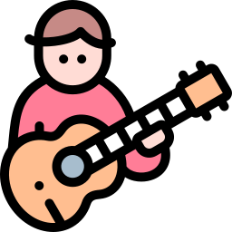 guitarra icono