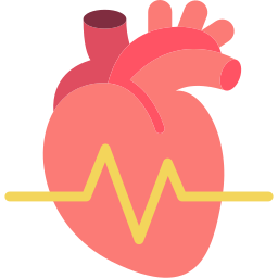 battito cardiaco icona