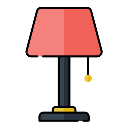 Table lamp icon