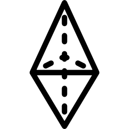 tetraedro Ícone