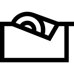 Adhesive tape icon