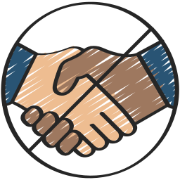 No handshake icon